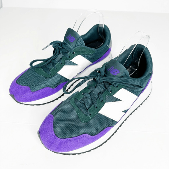 New Balance 237v1 Sneaker Night Tide Aspen purple green USA 2021 MENS size 9 - Picture 2 of 6